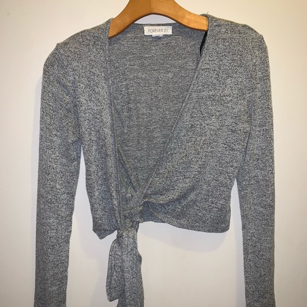 Forever 21 Wrap Crop Top